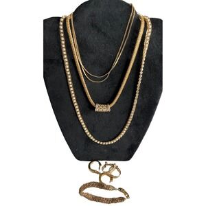 VTG Lot Signed NAPIER Costume Jewelry Earrings Necklace Bracelet Glam Classy